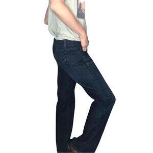 Tommy Hilfiger Y2K Retro Low Rise Bootcut Jeans Women 4R Dark Wash Casual Trendy